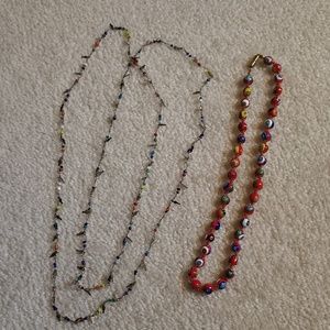 2 necklaces